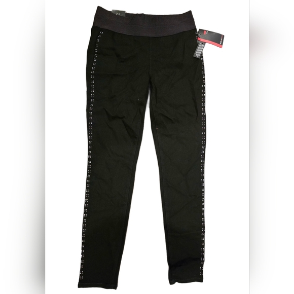 Black Jeggings with Studded Detail NWT Size S - Picture 2 of 5